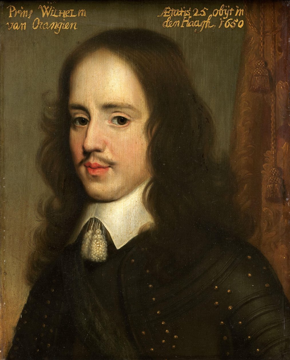 II. Vilmos, Orange hercegének portréja alkotó: Gerard van Honthorst (workshop of)