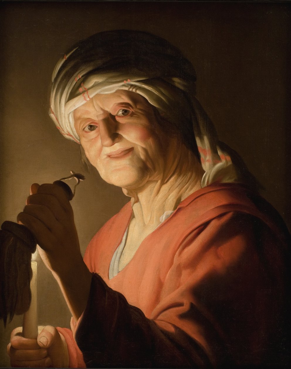 Egy idős nő alkotó: Gerard van Honthorst