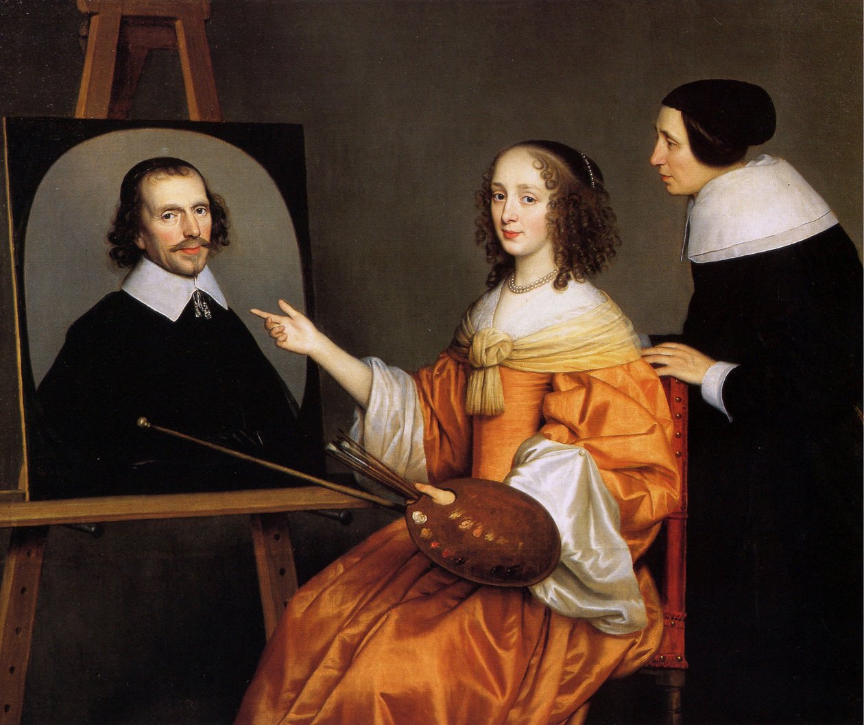 holland: Margaretha Maria de Roodere (1625-1666 körül) Margaretha Maria de Roodere (1625-1666 körül) alkotó: Gerard van Honthorst