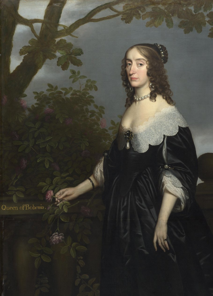 Stuart Erzsébet, Csehország királynője alkotó: Gerard van Honthorst