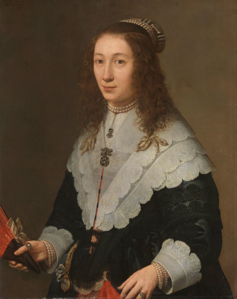 Catharina van Well (1626-1722), Guilliaam van Bleyswijk felesége alkotó: Gerard van Kuijl
