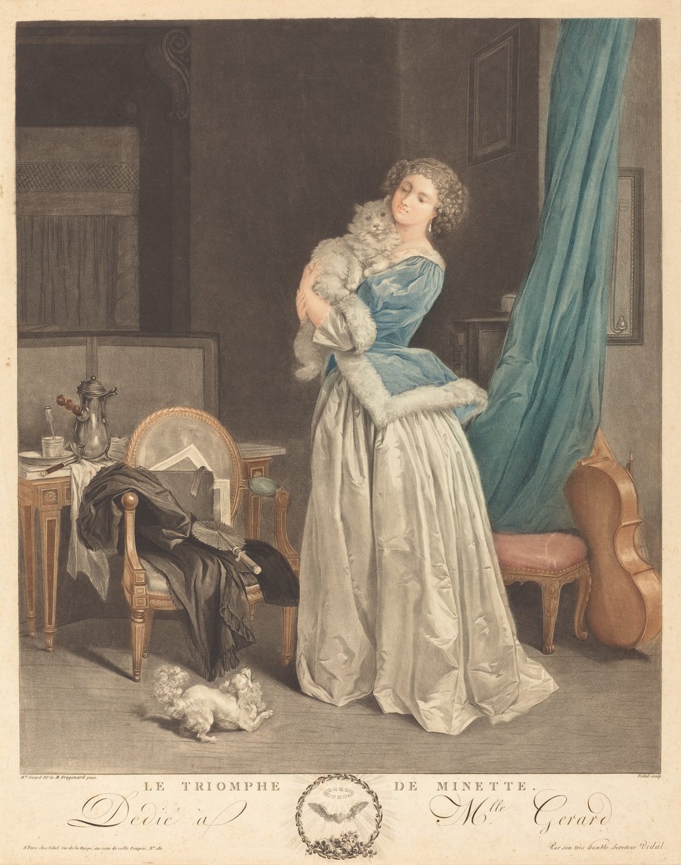 Minette diadala. alkotó: Geraud Vidal