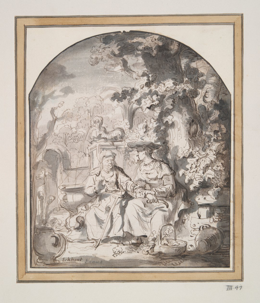 Vertumnus és Pomona alkotó: Gerbrand van den Eeckhout