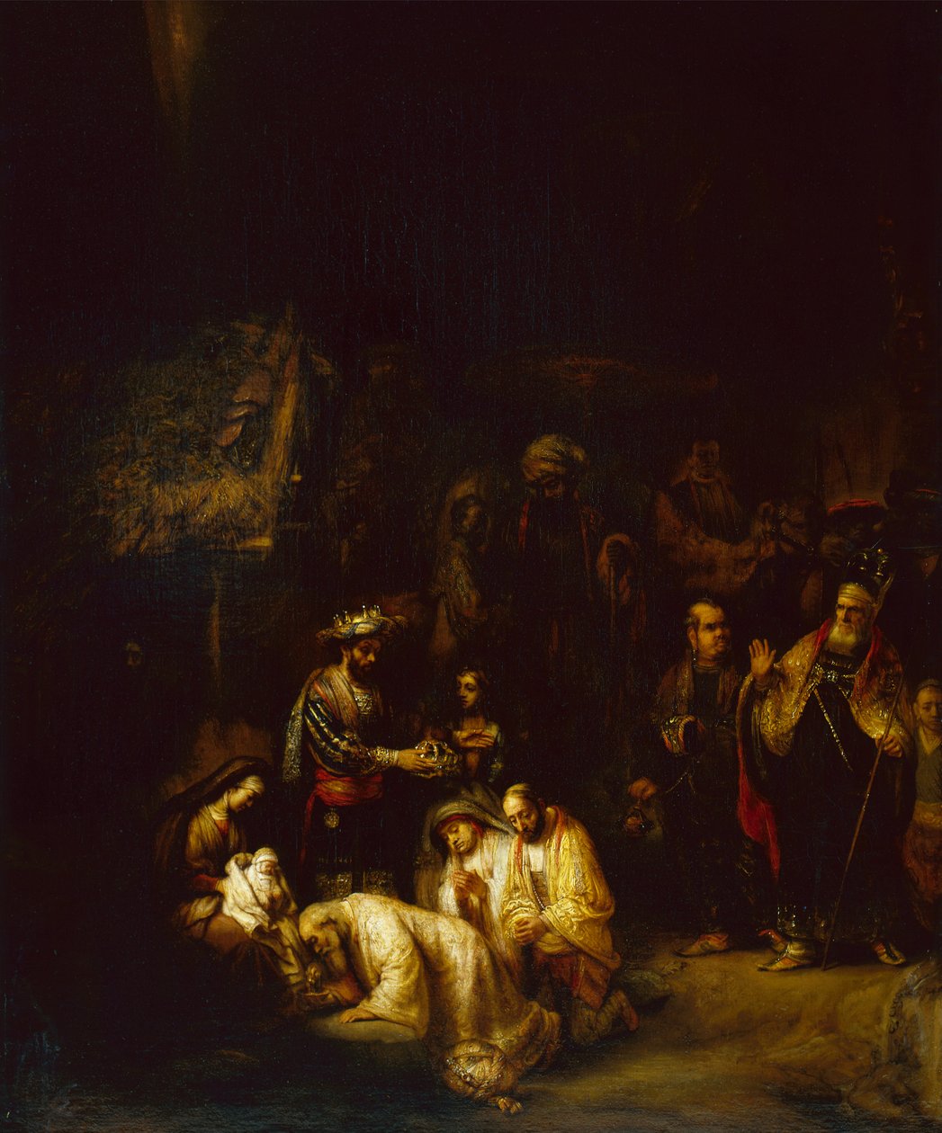 A királyok imádása alkotó: Gerbrandt van den Eeckhout