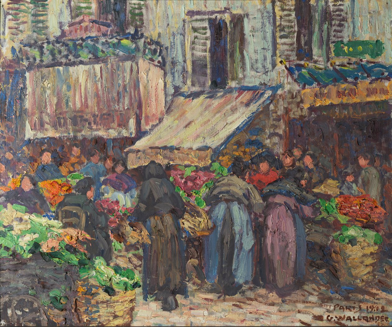 A Les Halles Parisból alkotó: Gerda Wallander