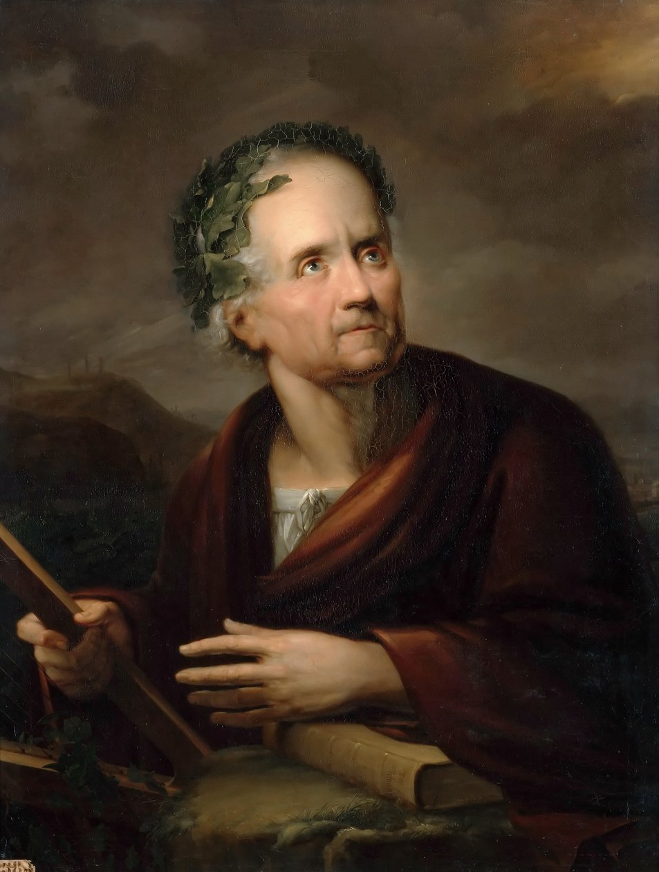 Friedrich Gottlieb Klopstock portréja 1724-1803 alkotó: Gerdt Hardorff