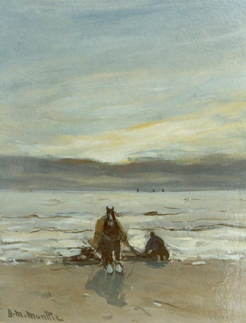 Kagylóhalász a szörfözésben alkotó: Gerhard Morgenstjerne Munthe