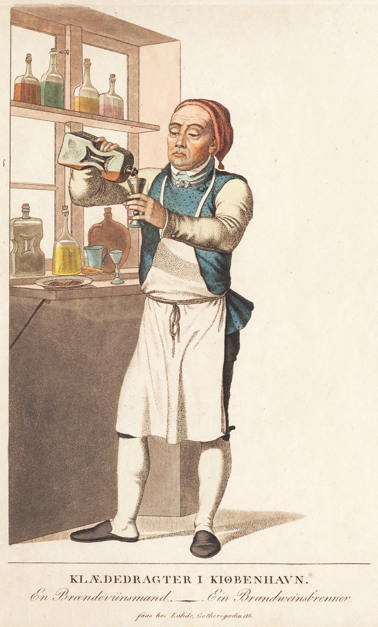 Brandy ember alkotó: Gerhard Ludvig Lahde