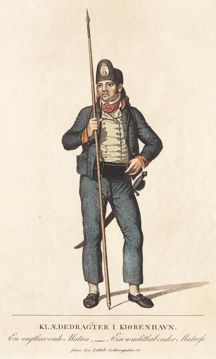 Egy tengerész szolgálatban alkotó: Gerhard Ludvig Lahde