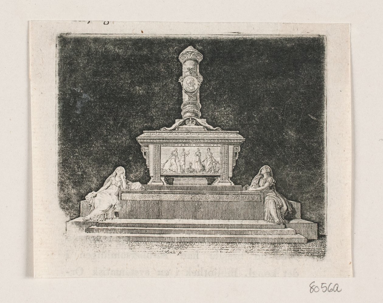 V. Frederik emlékműve Roskildében alkotó: Gerhard Ludvig Lahde