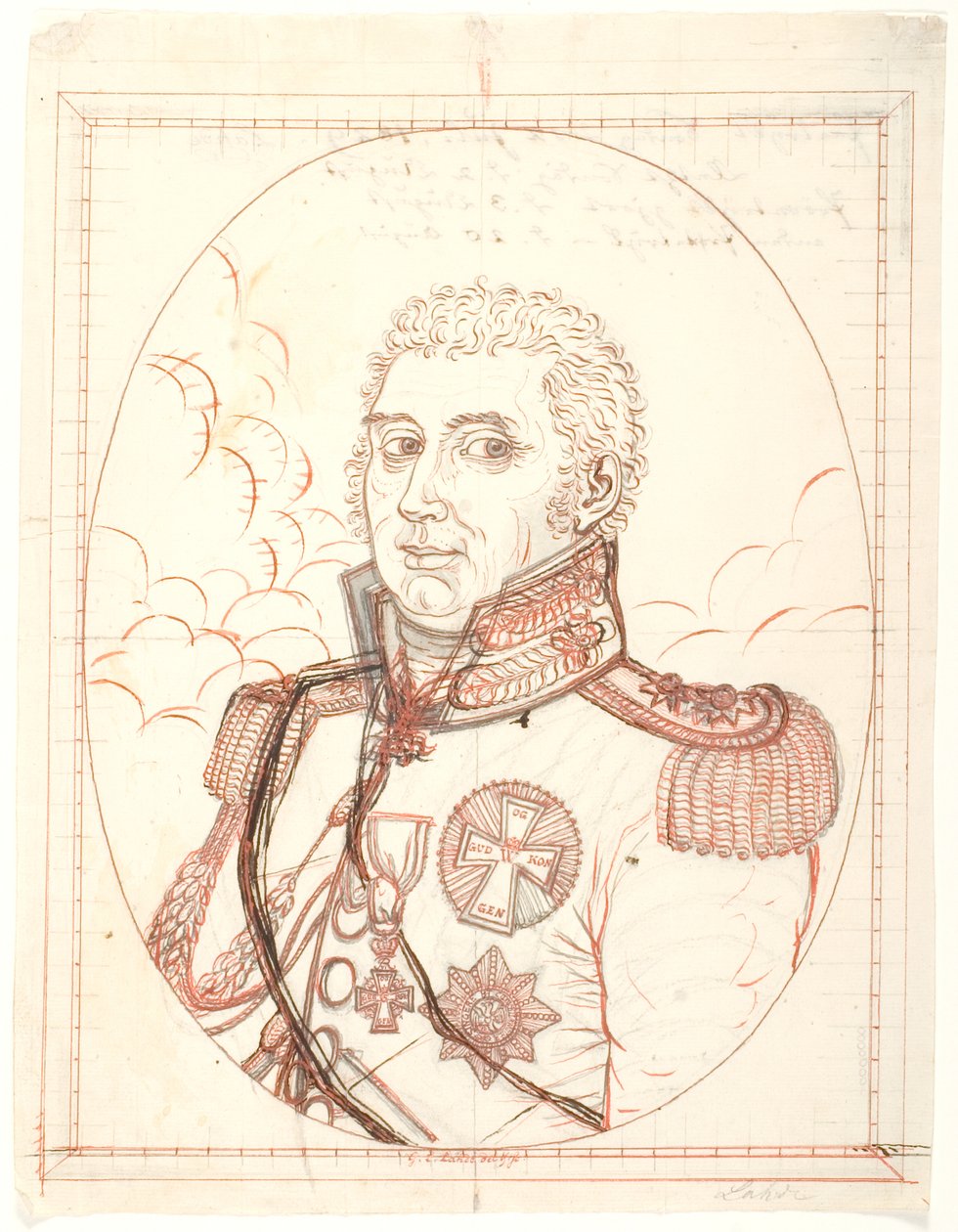 Kiválóan kitüntetett tiszt (3 rendelés) alkotó: Gerhard Ludvig Lahde