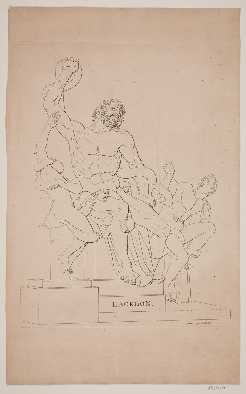 Laocoon alkotó: Gerhard Ludvig Lahde