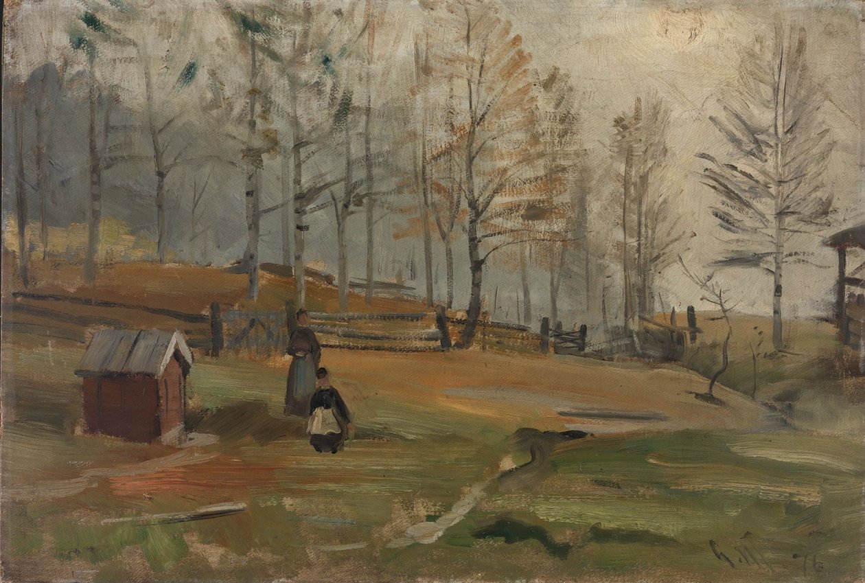 Ősz alkotó: Gerhard Munthe