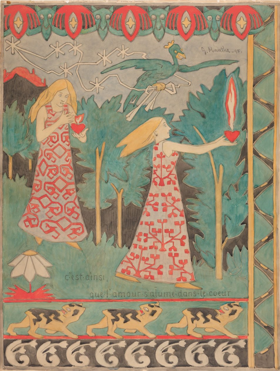 Ecstasy alkotó: Gerhard Munthe