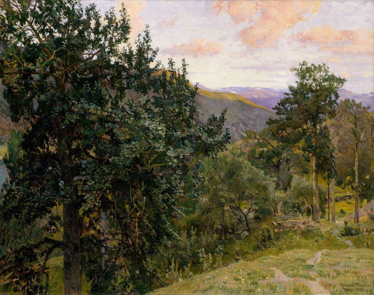 Vågåból alkotó: Gerhard Munthe