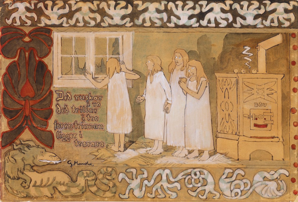 Félelem a sötéttől alkotó: Gerhard Munthe