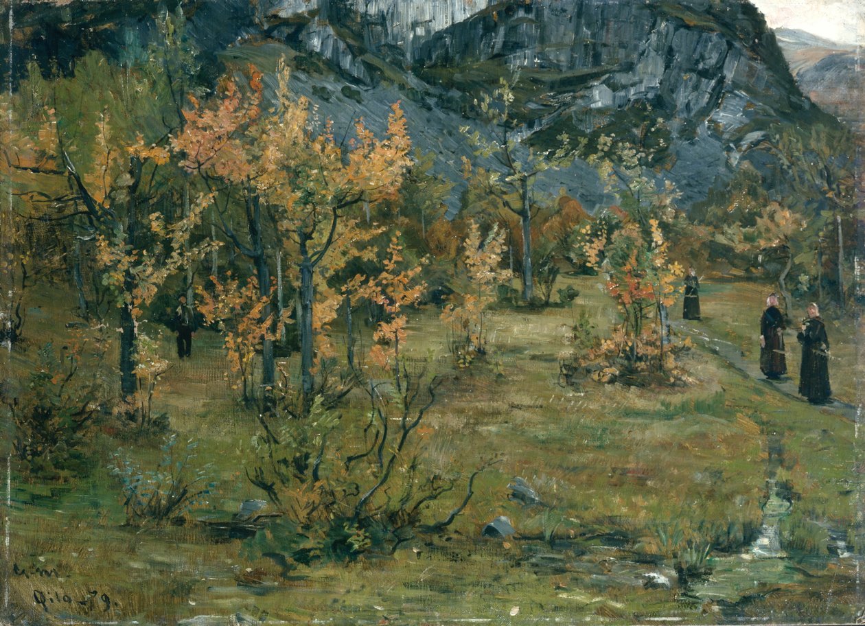 Őszi hangulat alkotó: Gerhard Peter Frantz Vilhelm Munthe