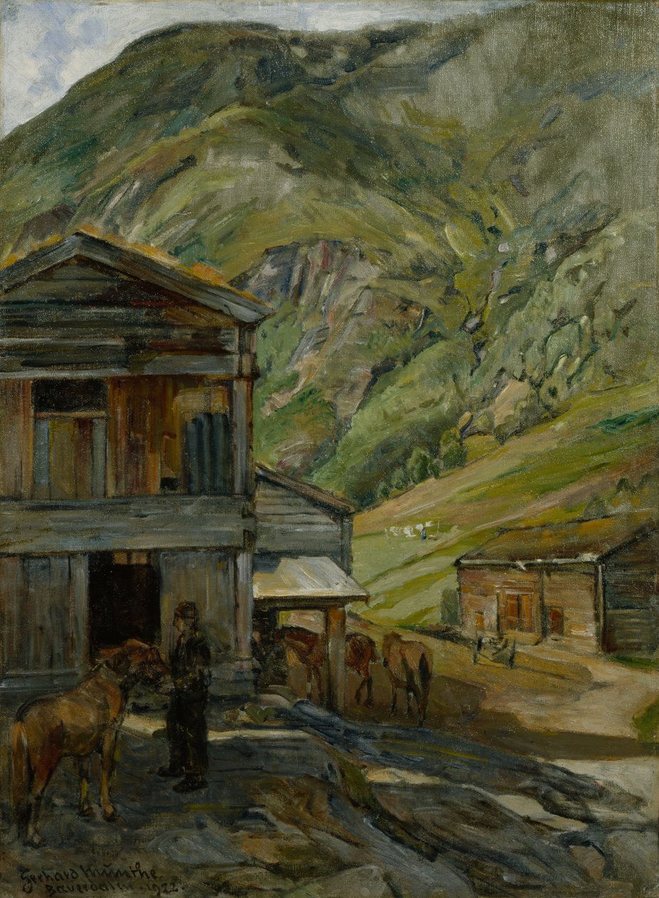 Boverdalenből alkotó: Gerhard Peter Frantz Vilhelm Munthe