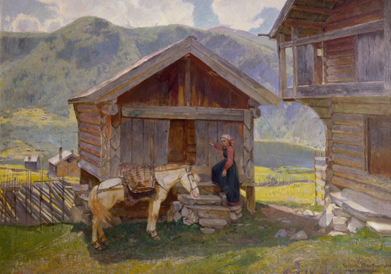 Hol-Hallingdal alkotó: Gerhard Peter Frantz Vilhelm Munthe