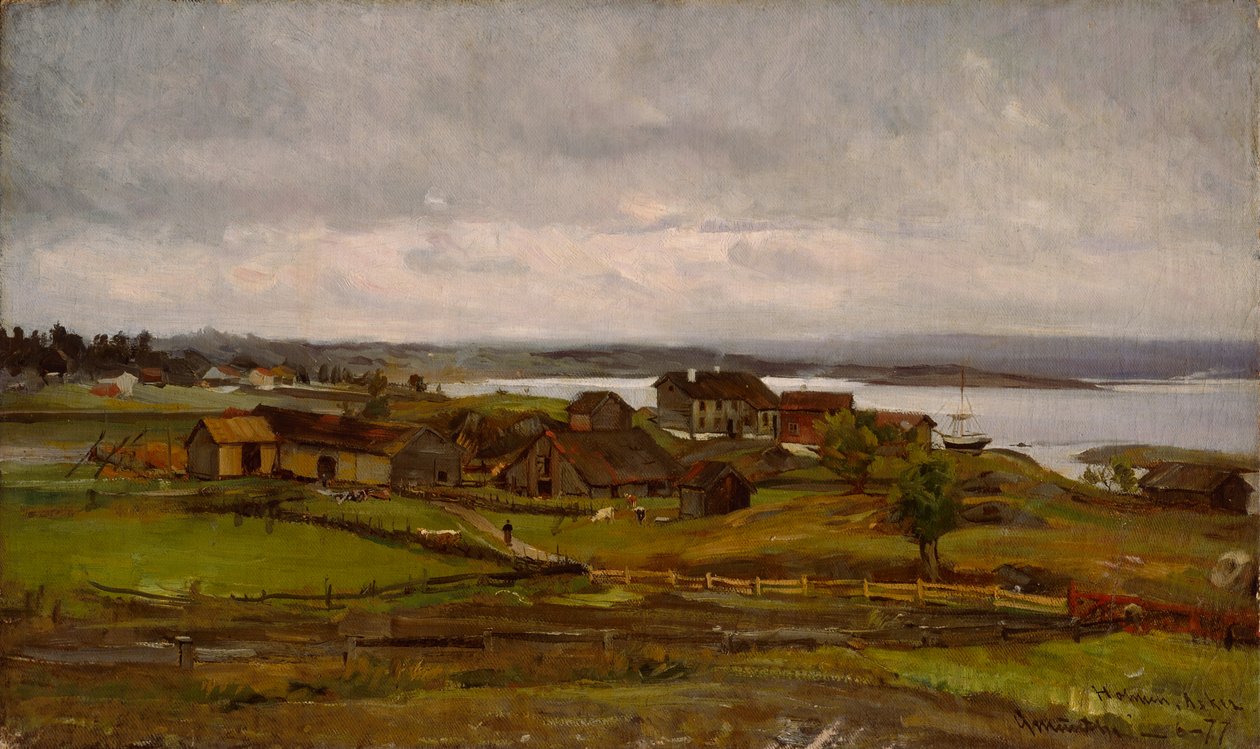 Holmen, Asker alkotó: Gerhard Peter Frantz Vilhelm Munthe