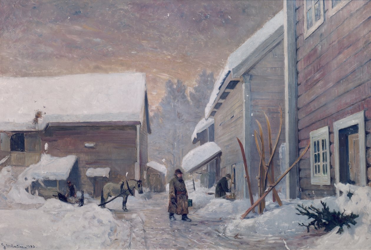 Az orvos hazatér alkotó: Gerhard Peter Frantz Vilhelm Munthe