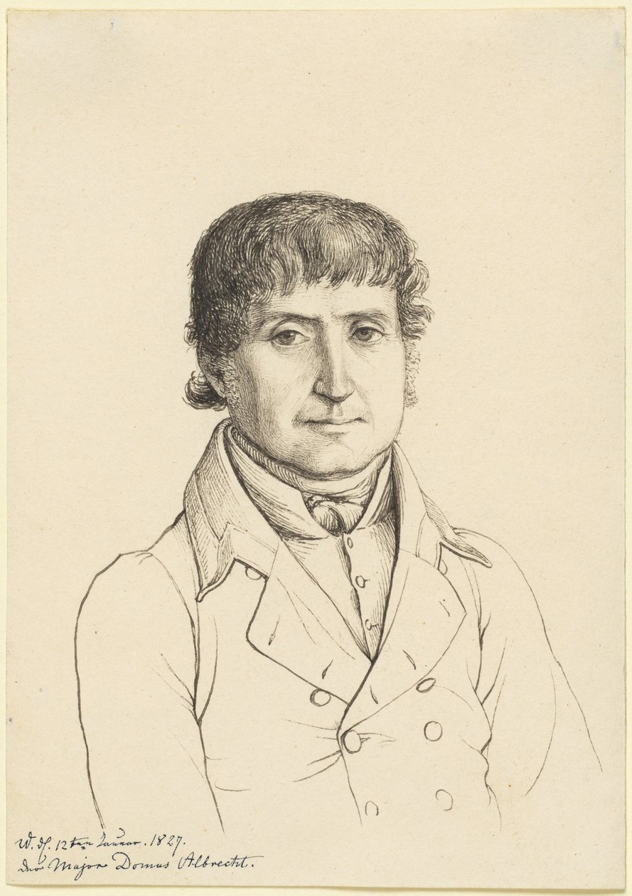 Majordomo Albrecht, 1827. alkotó: Gerhard Wilhelm von Reutern