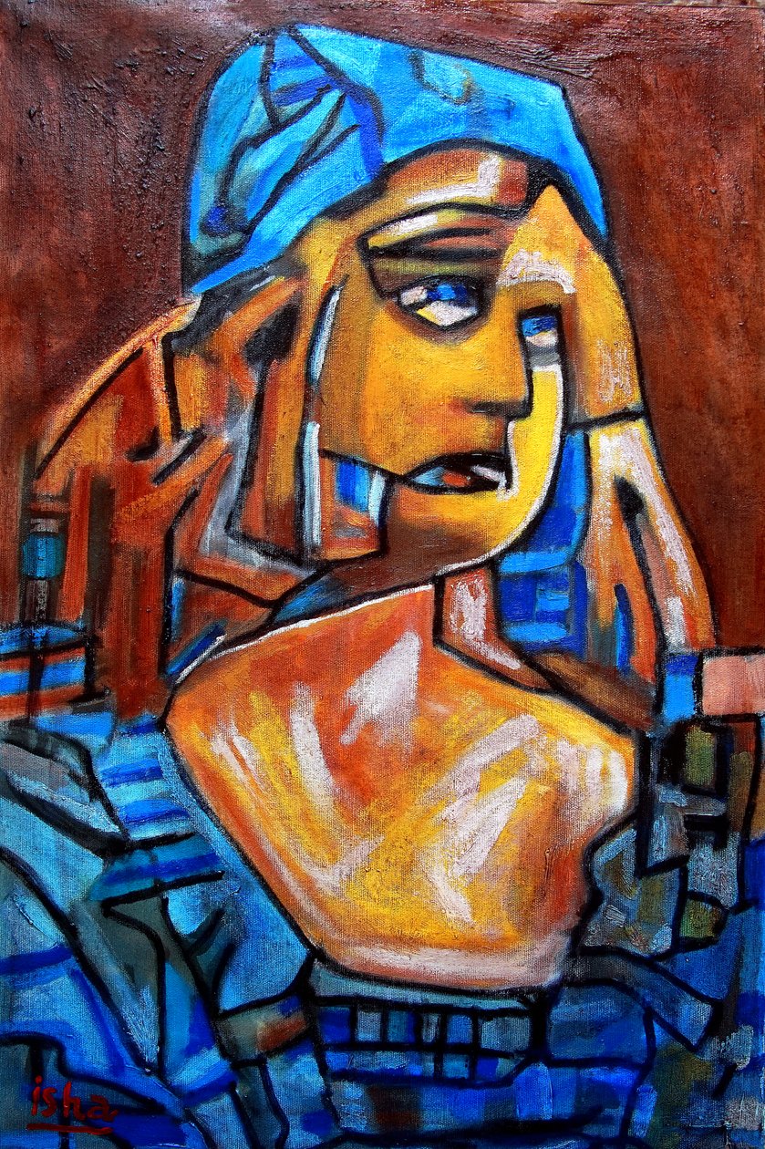 Bella Galatea, 2023 (olaj, vászon) alkotó: Gerhardt Isringhaus