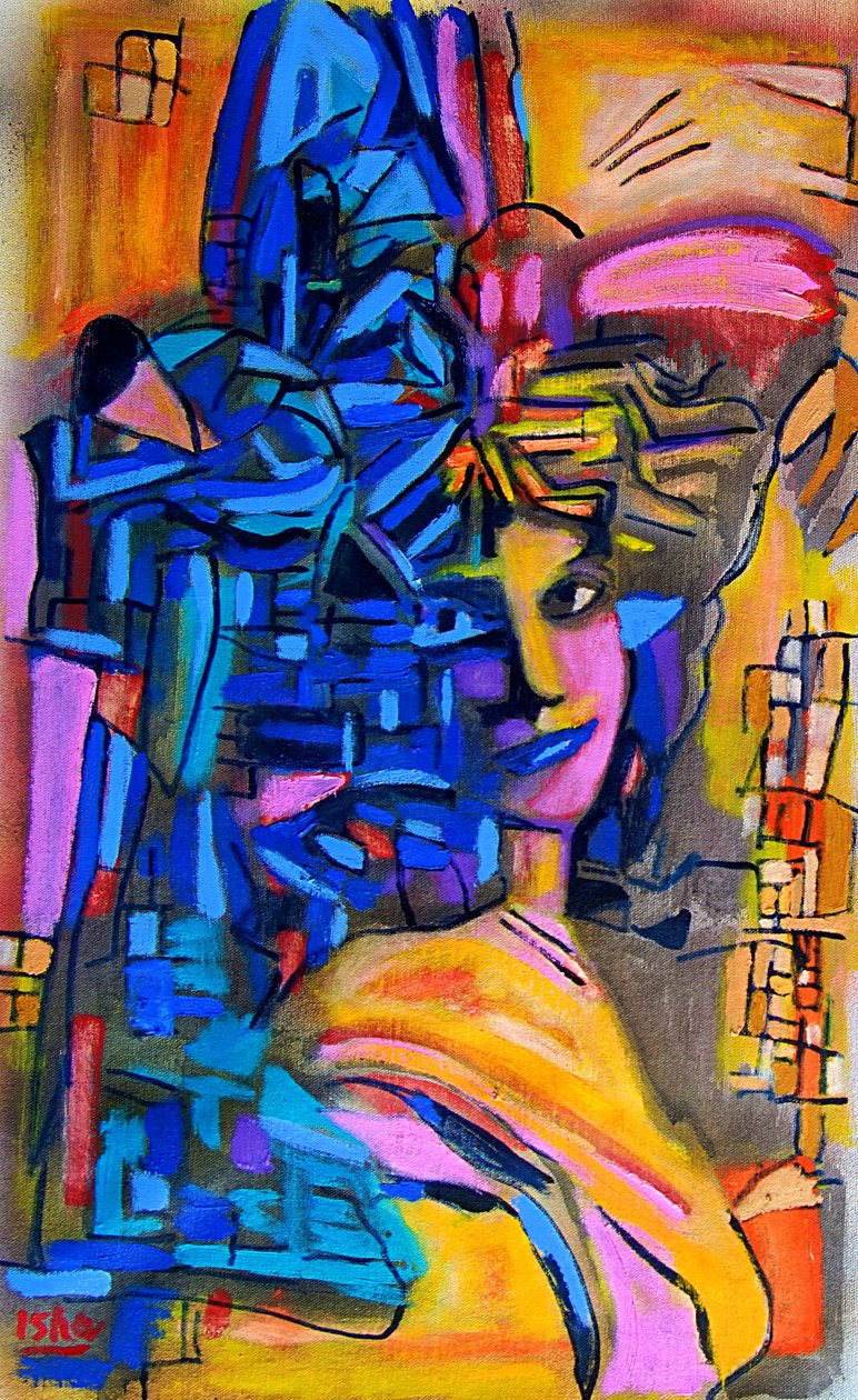 Bella Margarita, 2023 (olaj, vászon) alkotó: Gerhardt Isringhaus