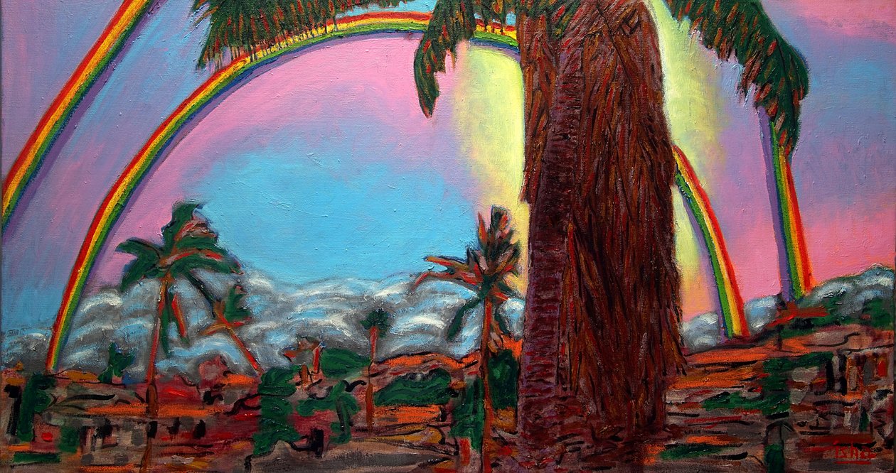 Cabo Rainbow, 2020 (olaj, vászon) alkotó: Gerhardt Isringhaus