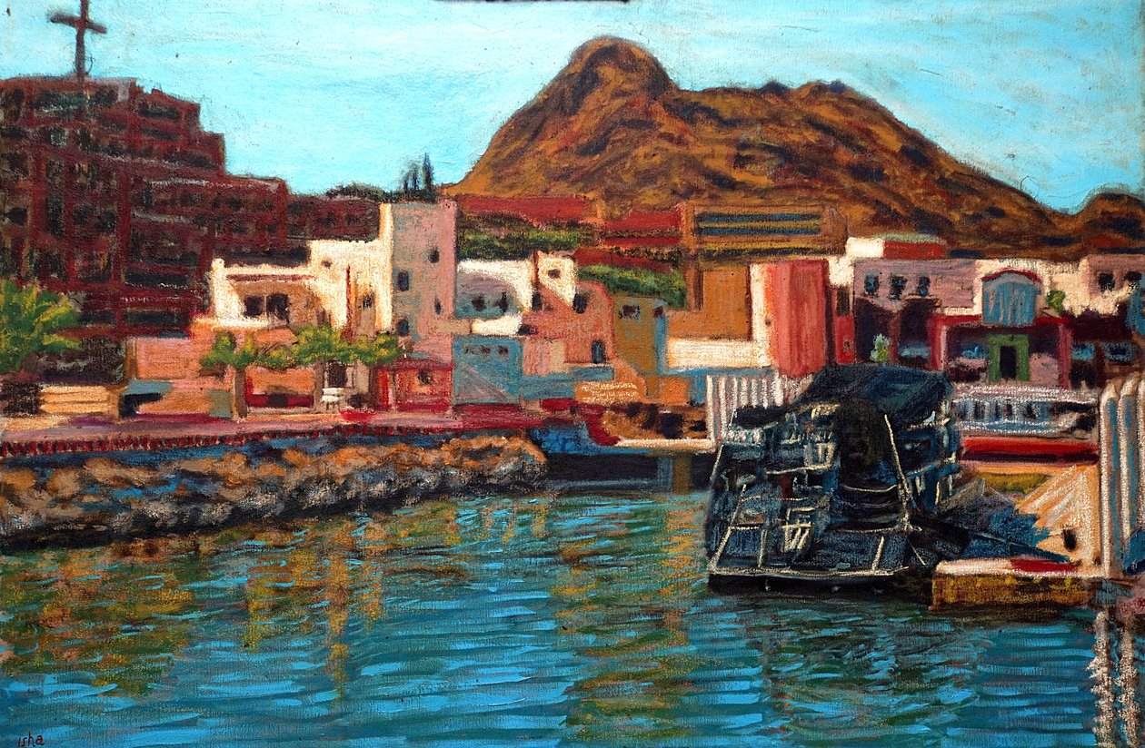 Marina Towards Pedregal, 2013 (olaj, vászon) alkotó: Gerhardt Isringhaus