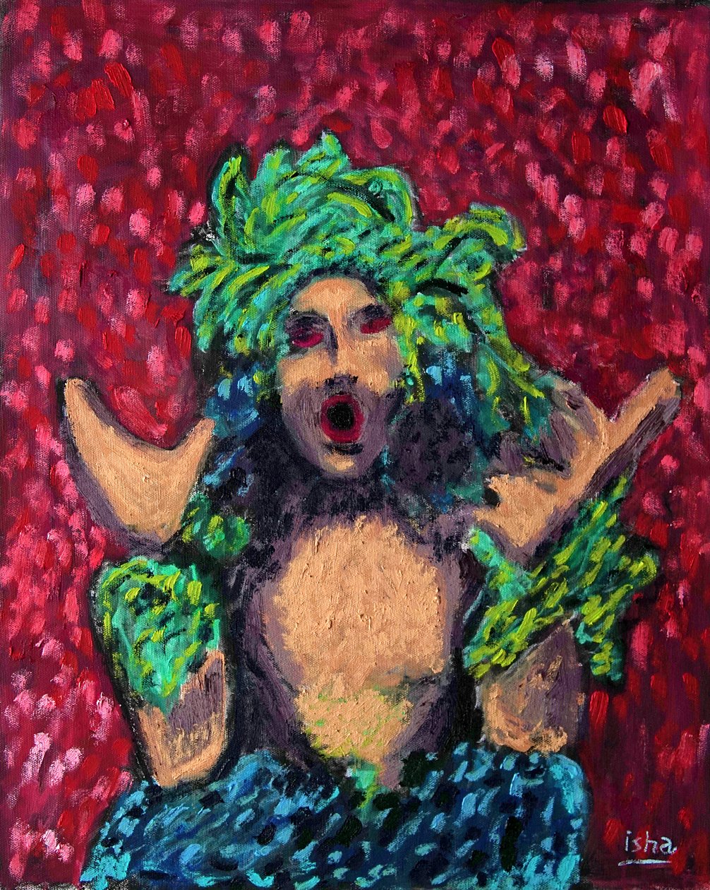 Woodland Shaman, 2020 (olaj, vászon) alkotó: Gerhardt Isringhaus
