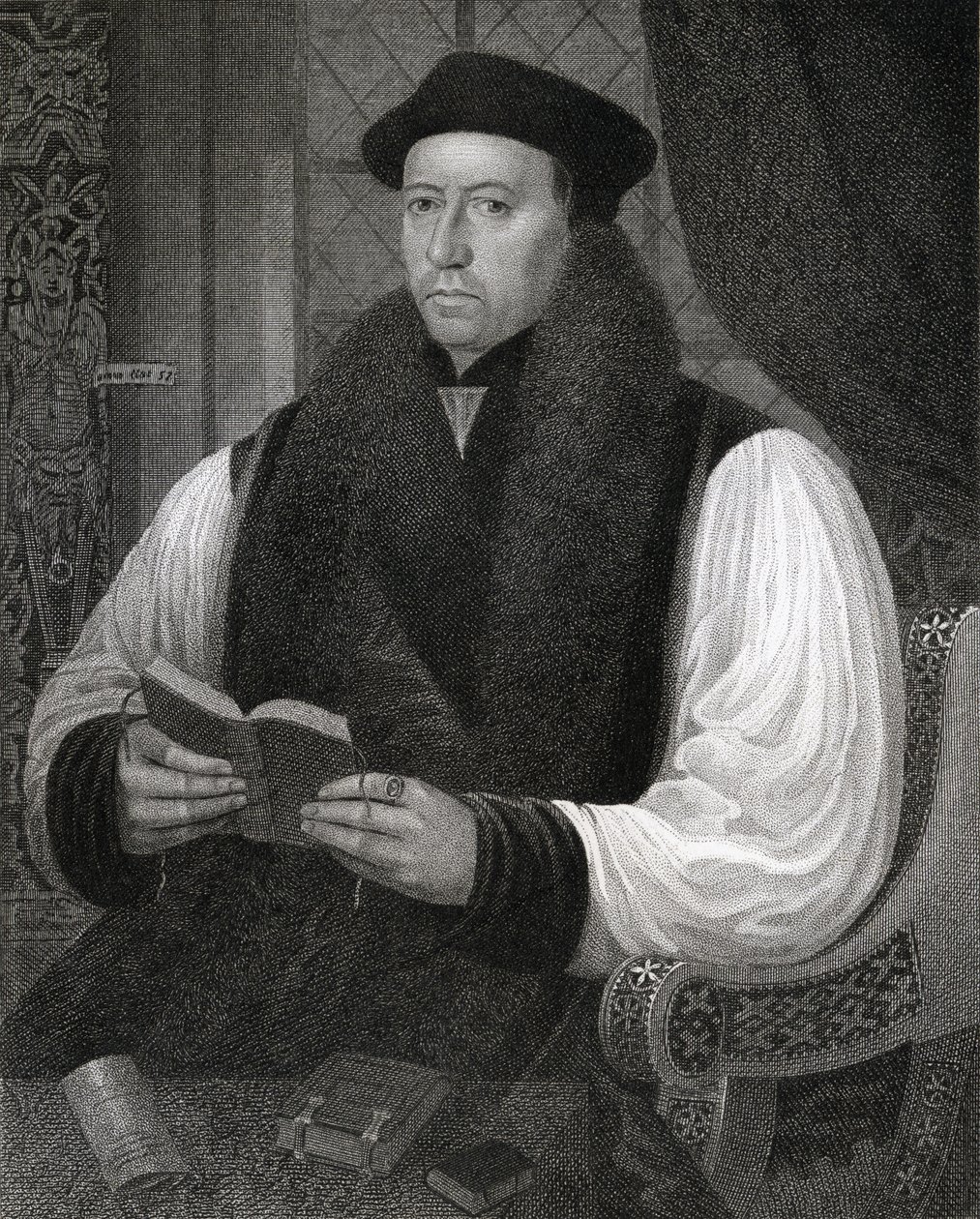 Thomas Cranmer (1489-1556) portréja a „Lodge