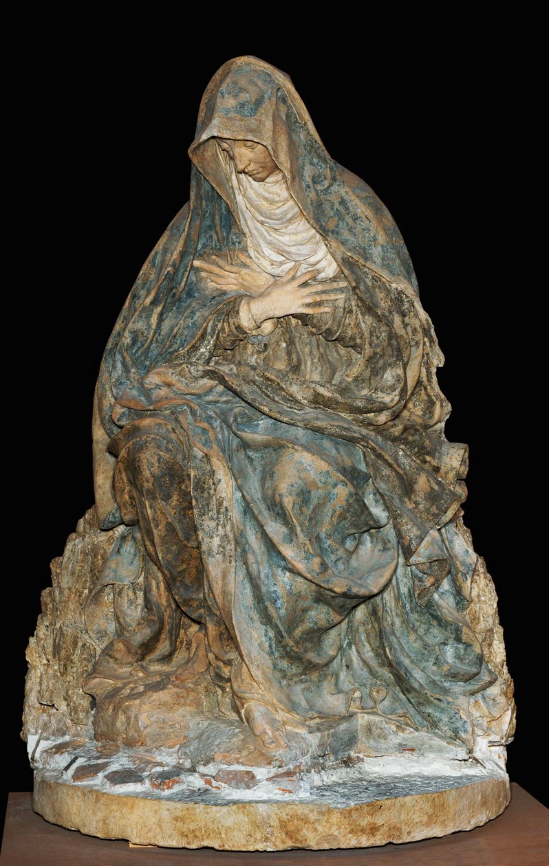 Fájdalmas Szűzanya - Mater Dolorosa ... alkotó: Germain (attr to) Pilon