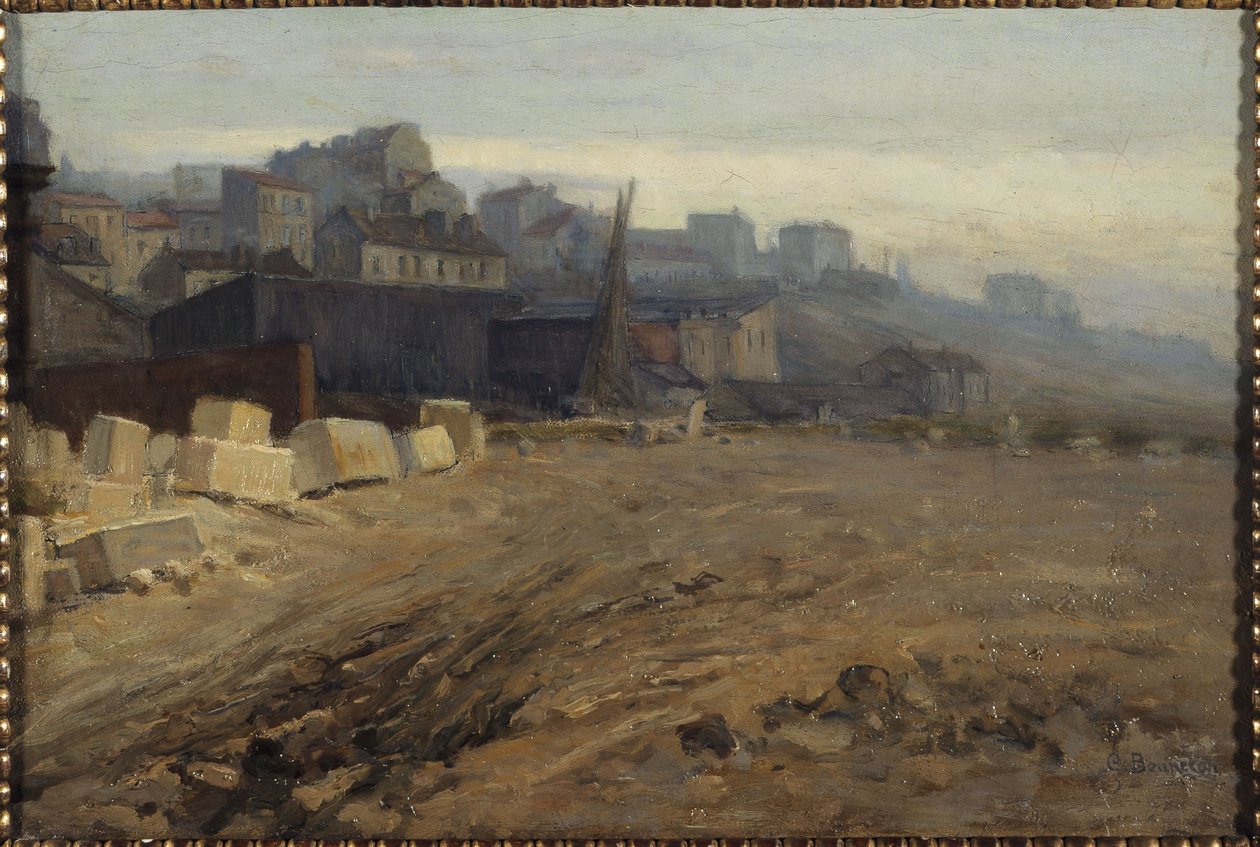 La Butte aux Cailles, 1901 körül (olaj) alkotó: Germain Eugene Bonneton
