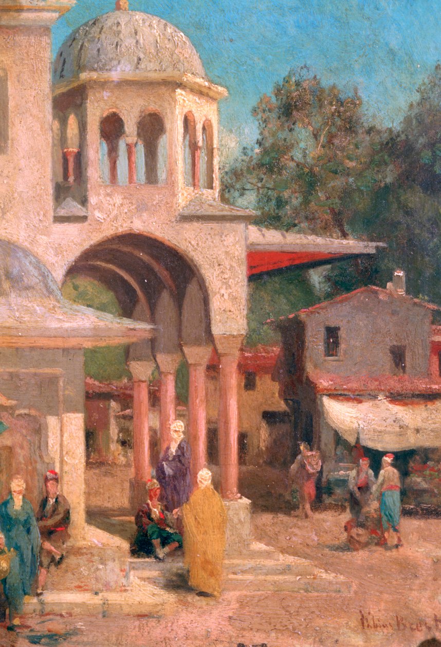 "A mecseten kívül", 1823-1900 alkotó: Germain Fabien Brest
