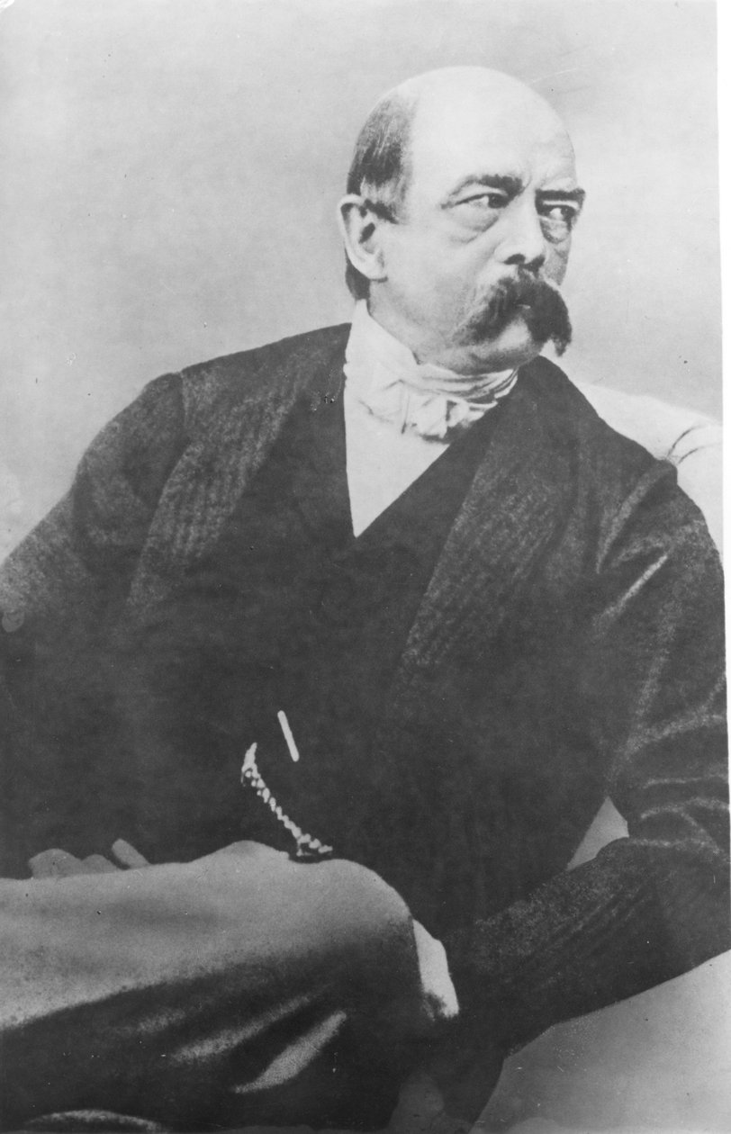 Bismarck 1866-ban Poroszország miniszter-elnökeként, 1866-ban alkotó: German School
