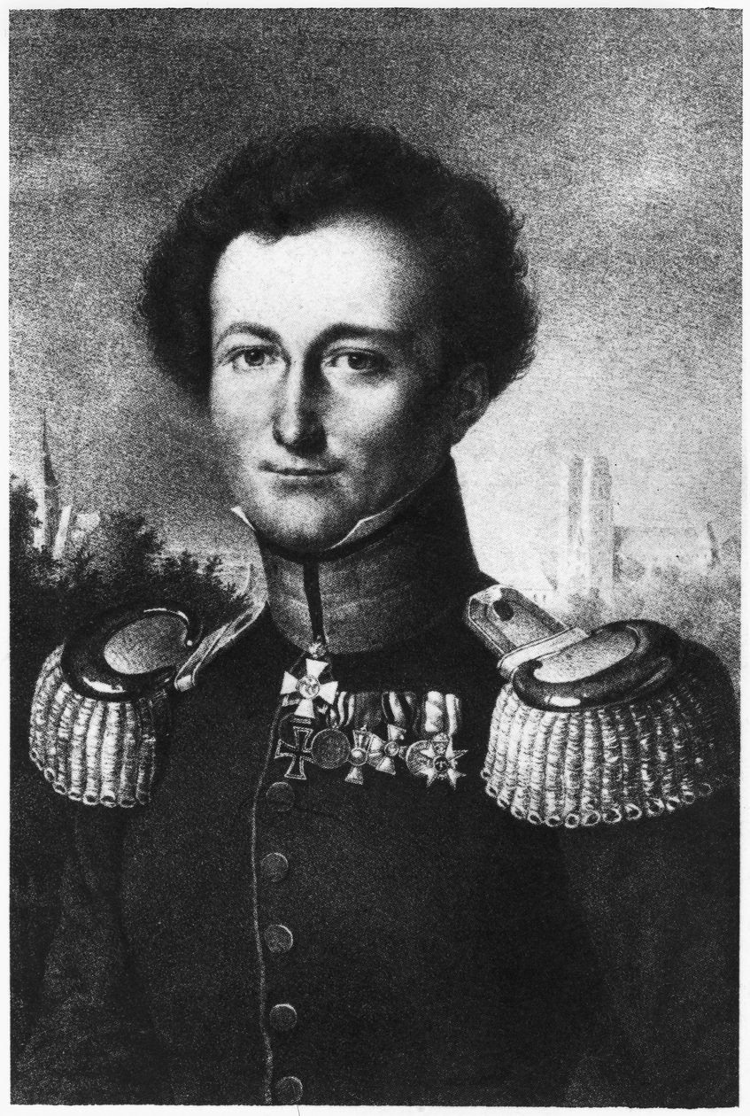 Karl von Clausewitz (1780-1831) alkotó: German School