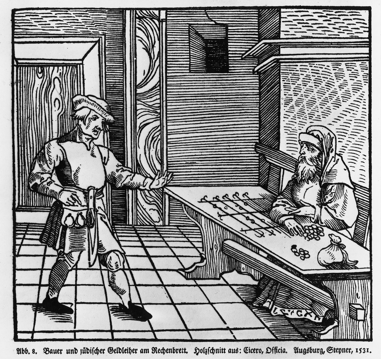 Pénzkölcsönző, 1531 alkotó: German School