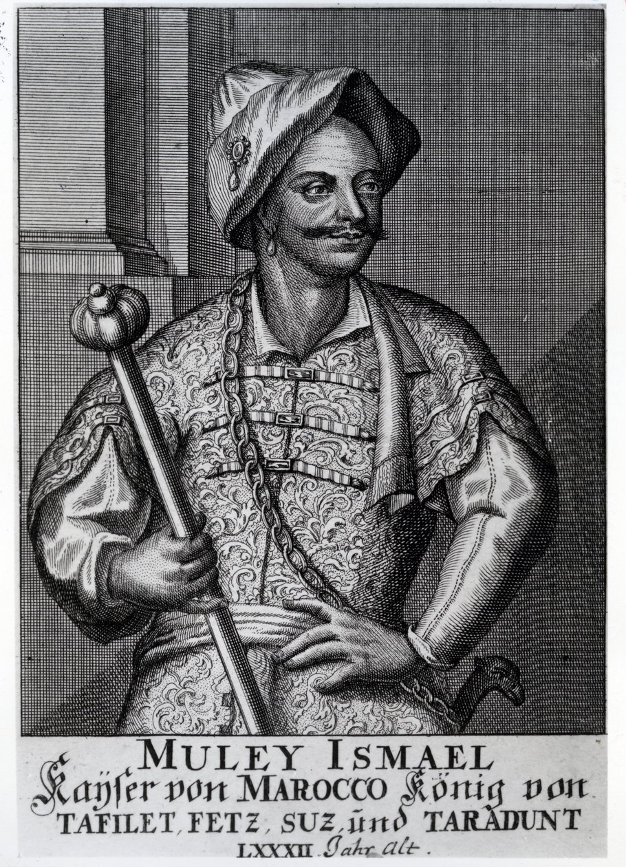 Moulay Ismail Ibn Sharif, 1719 alkotó: German School