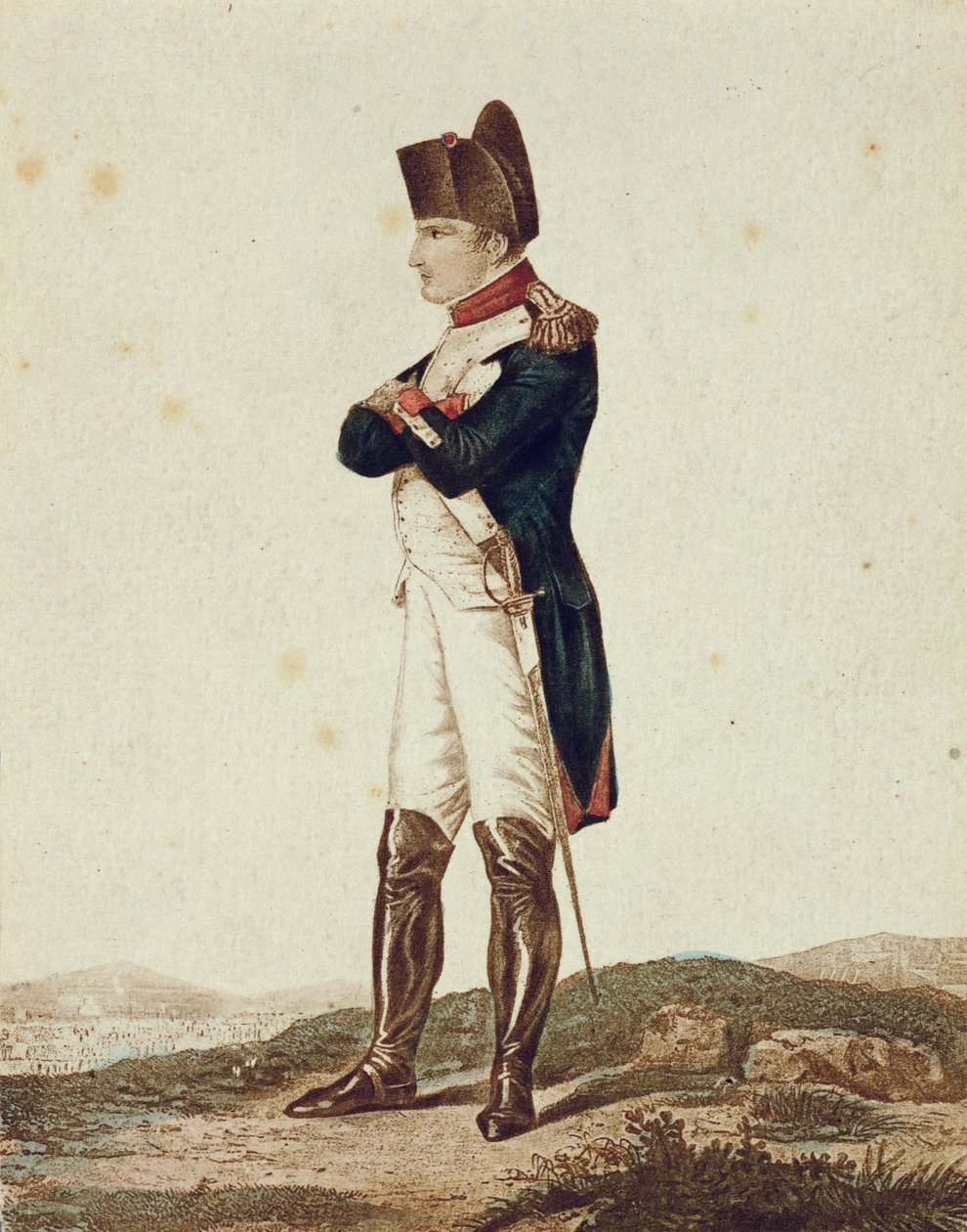 Napóleon Bonaparte első konzul alkotó: German School