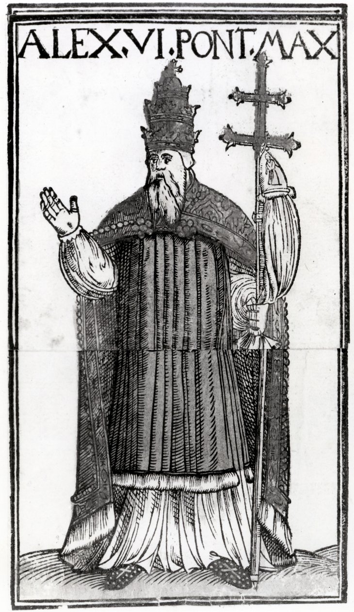 Sándor pápa VI alkotó: German School