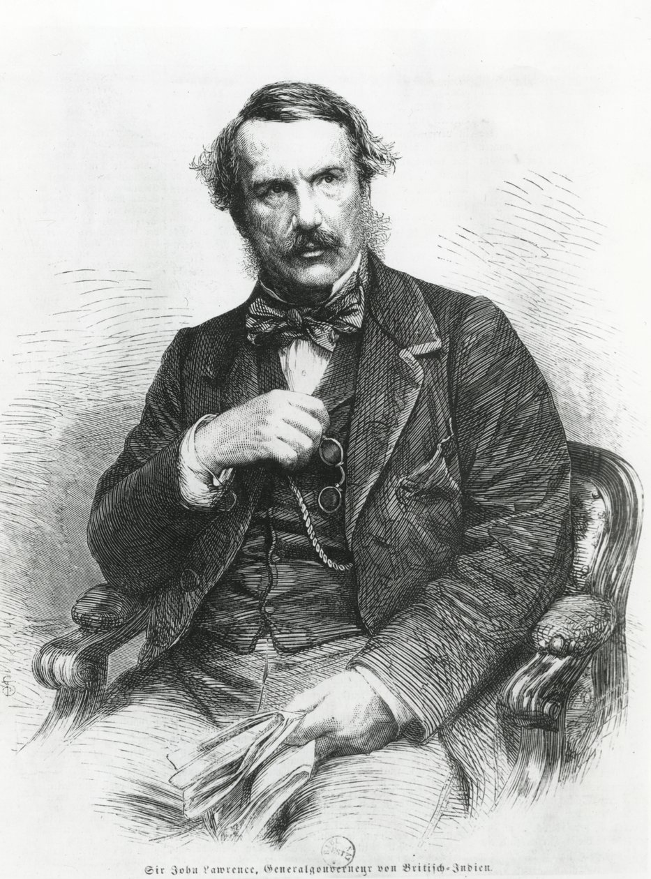 Sir John Lawrence (1811-79) portréja alkotó: German School