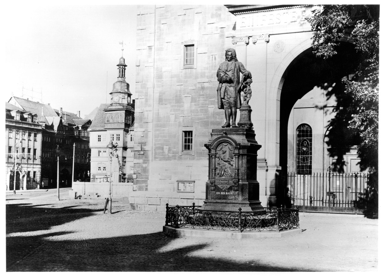 Johann Sebastian Bach szobra (1685-1750) alkotó: German School