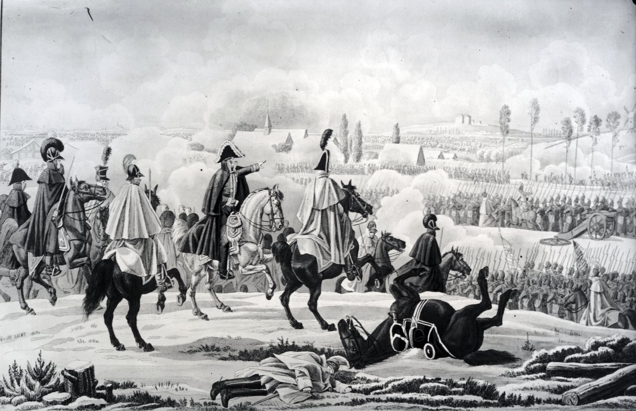 A brienne-i csata, 1814. február 1 alkotó: German School