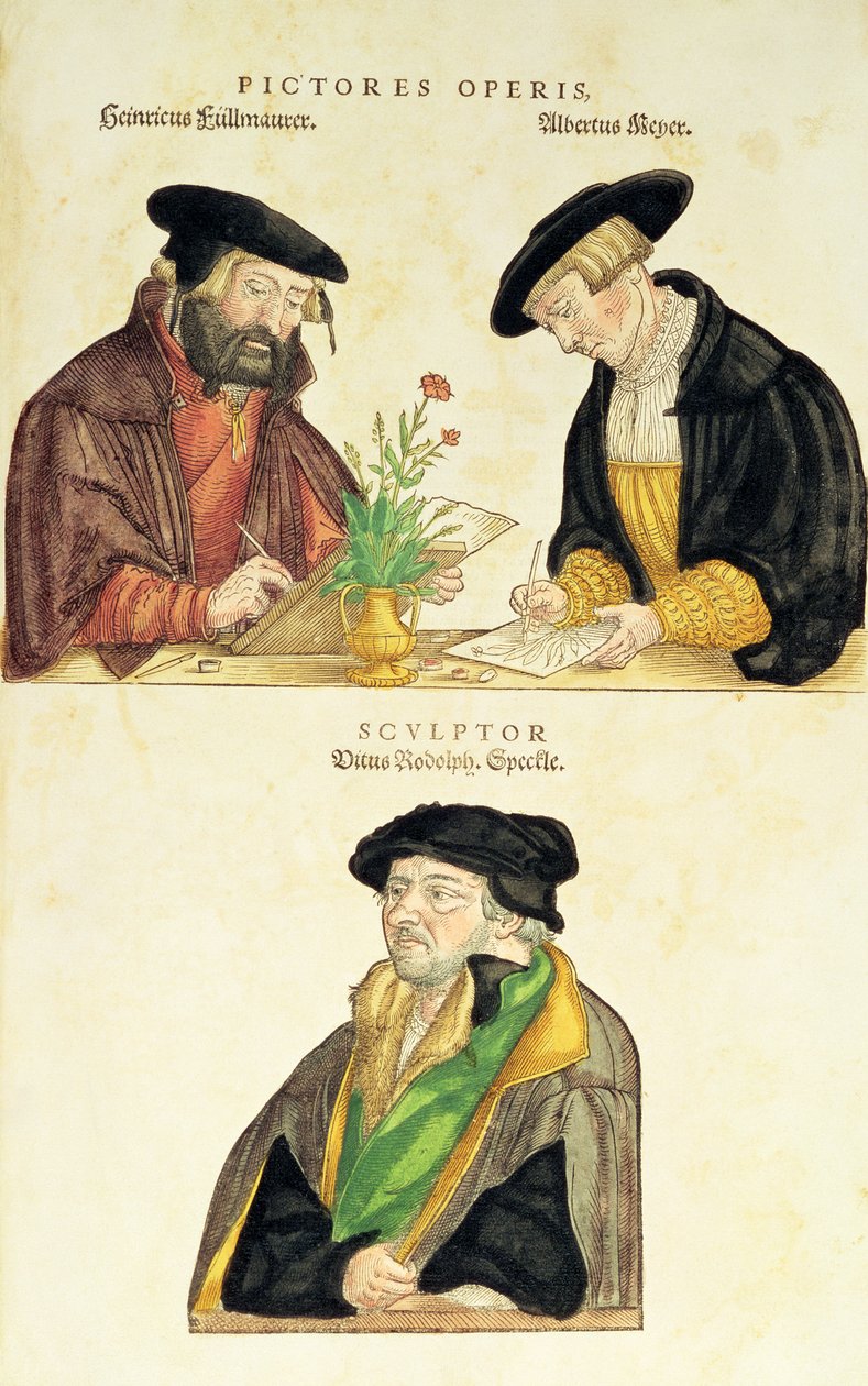 Leonard Fuchs De Historia Stirpium illusztrátorai, 1542 alkotó: German School