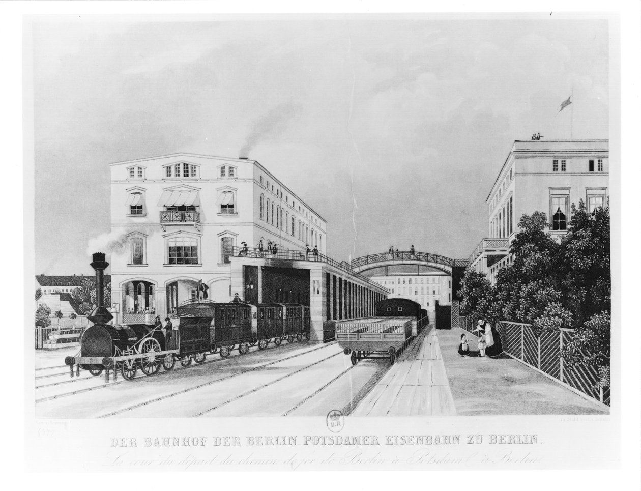 A Berlin-Potsdam vonat pályaudvara alkotó: German School