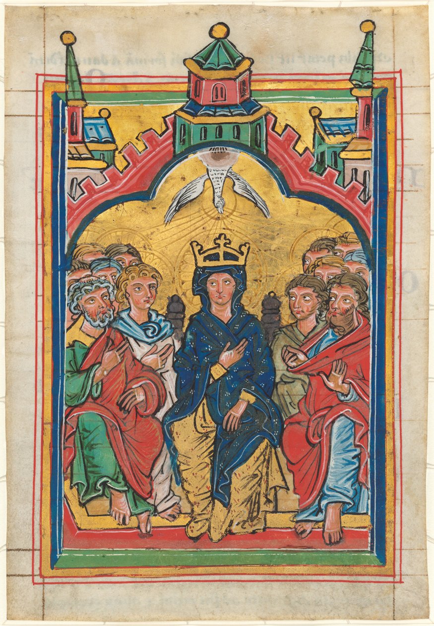 pünkösd alkotó: German 13th Century