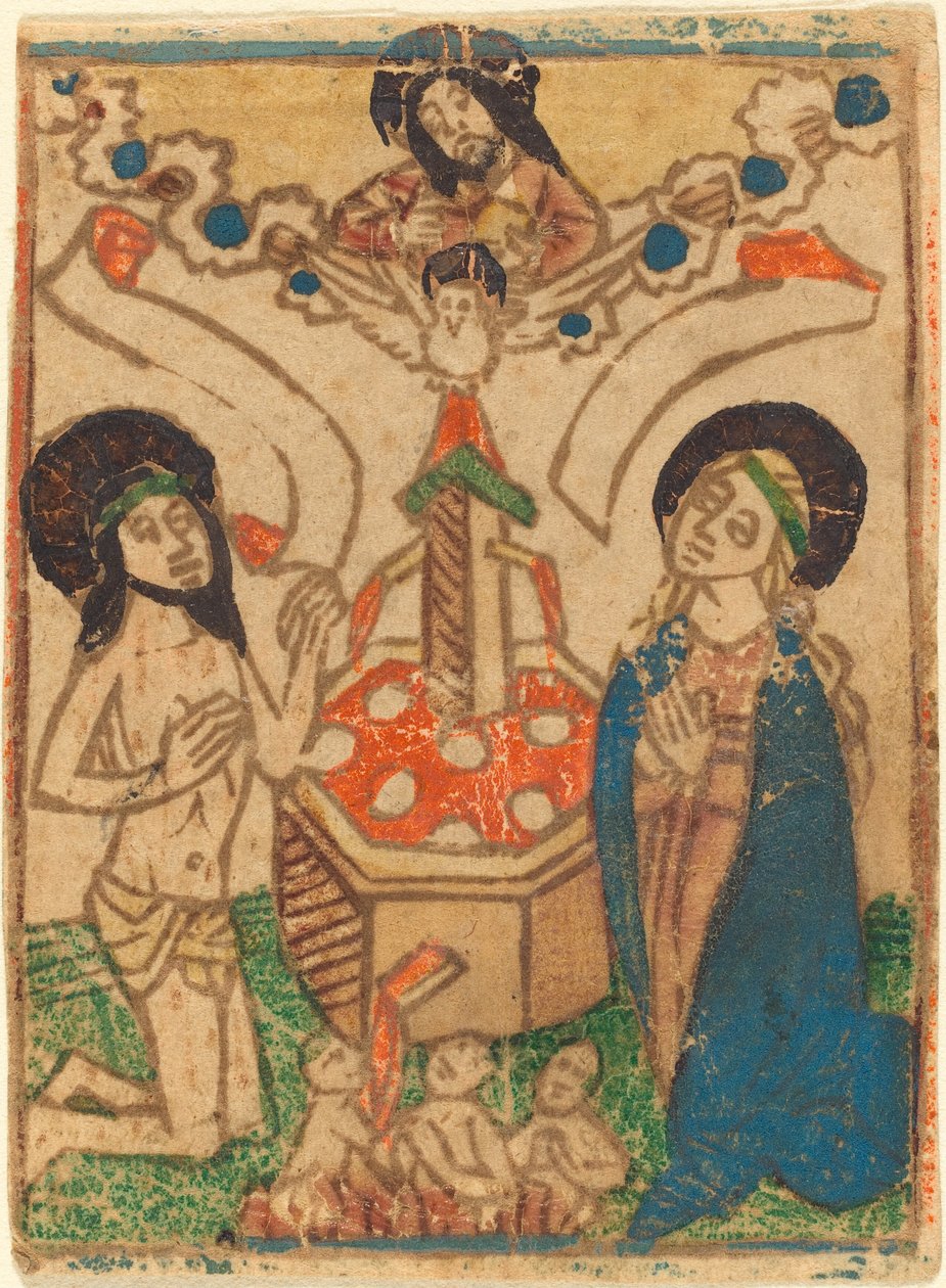 Az Eucharisztia allegóriája alkotó: German 15th Century
