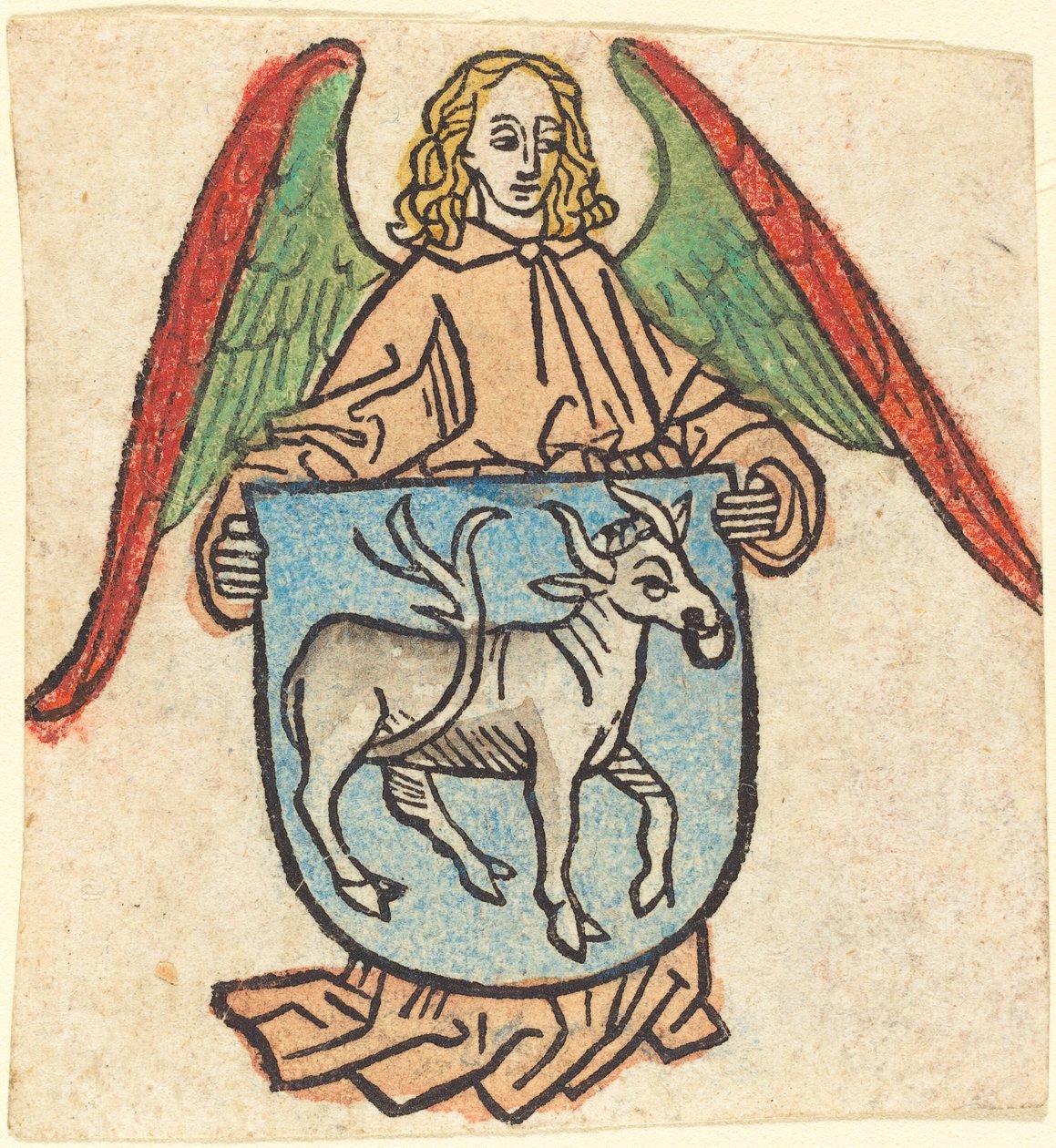 Bibrachi Hilprand Brandenburg könyvtáblája alkotó: German 15th Century