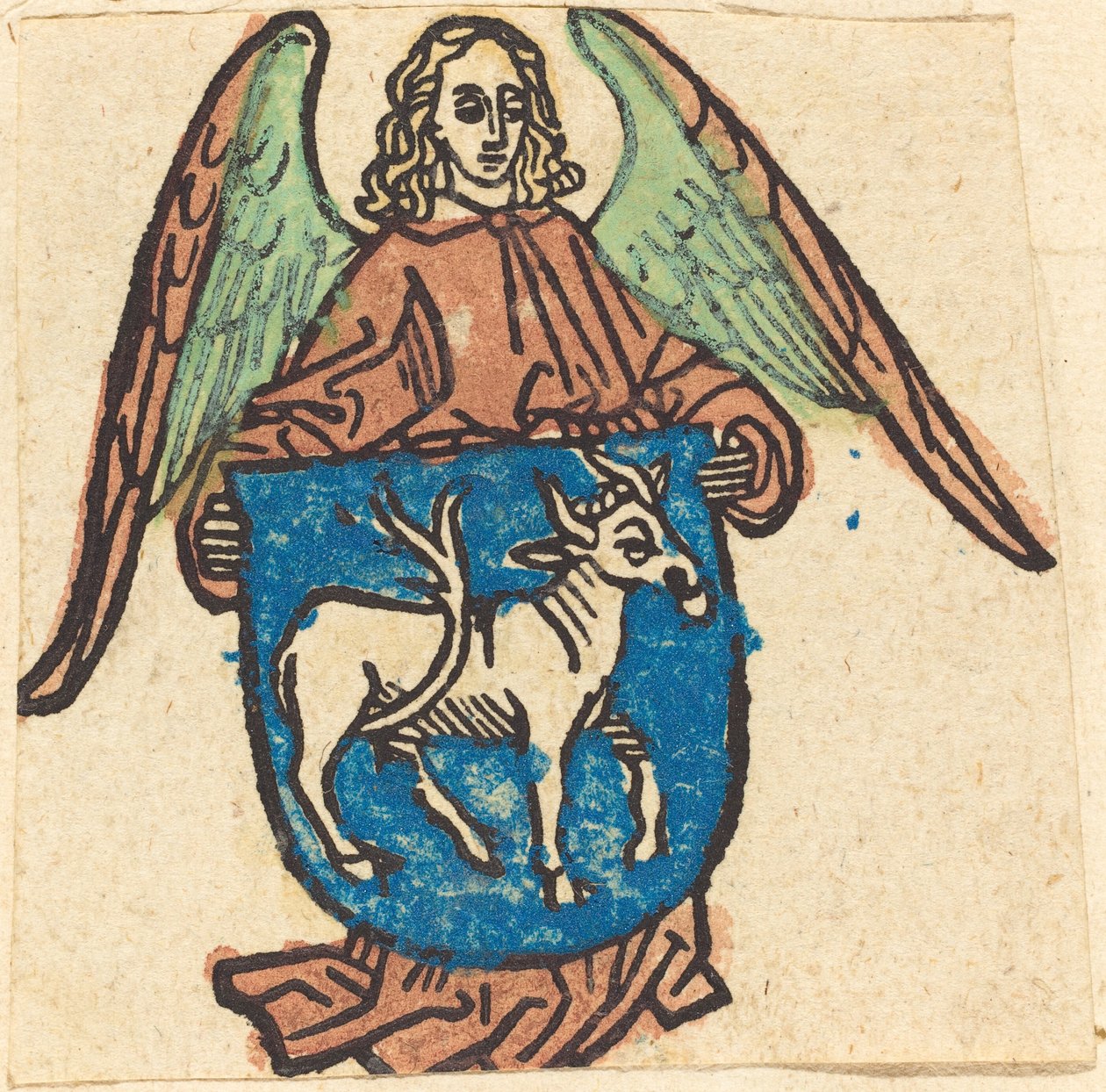 Bibrachi Hilprand Brandenburg könyvtáblája alkotó: German 15th Century